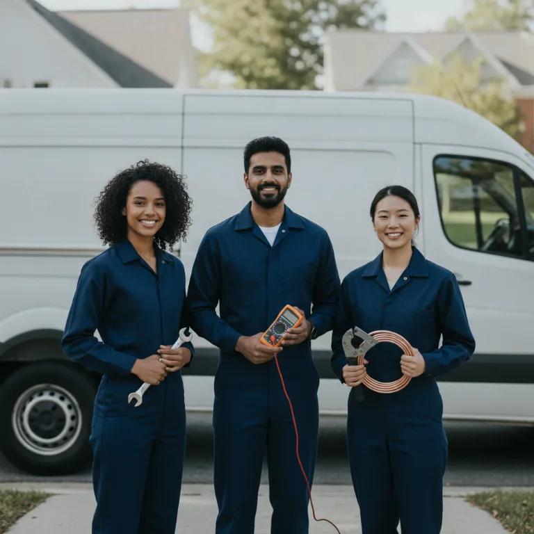 HVAC team in Cedar Park